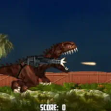 Ateş Eden Dinazor Oyunu Oyna