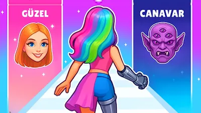Güzel mi Canavar mı? Bir Prenses Yapın!
