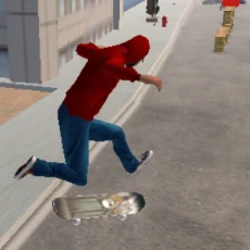 Kaykay Sürme Oyunu 3d